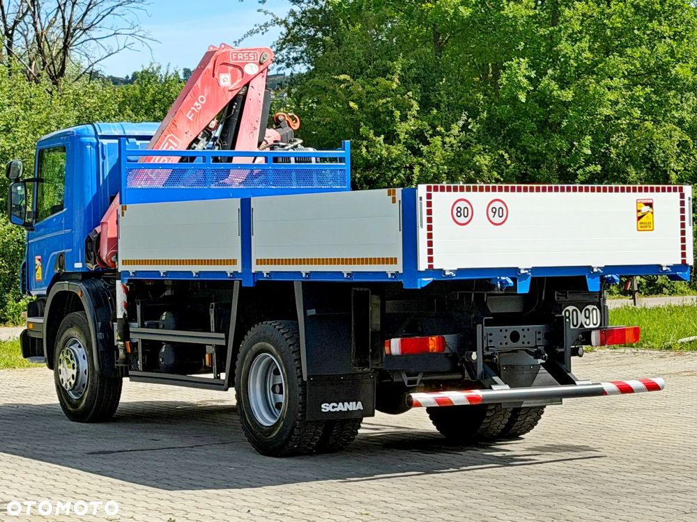 Scania P 400 * WYWROTKA 4,90 m + FASSI F110A.23 + PILOT * STAN BDB - 6