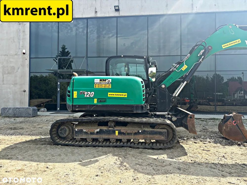 Yanmar SV120 KOPARKA GĄSIENICOWA MTH:3014 2018r. | JCB JS 130 145 CAT 311  313 313 MECALAC 714 MC KOMATSU PC 148 - 4