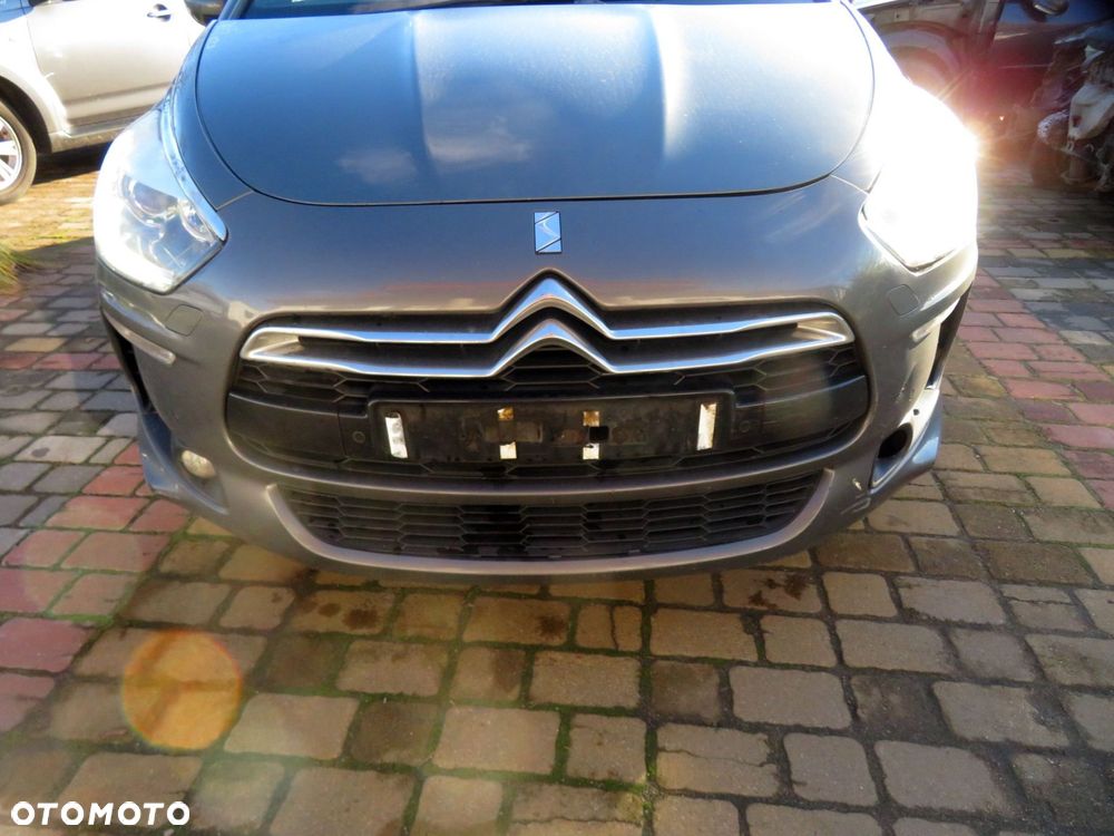 MASKA ZDERZAK BŁOTNIKI LAMPY DS5  KZCD  CITROEN 2011-2015 SZARY GALENA PRZÓD KOMPLETNY - 9