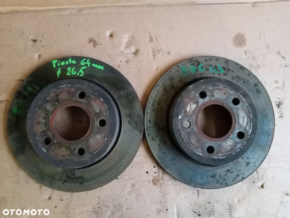 Tarcze hamulcowe tył tylne 265mm Ford Focus MK2 - 2