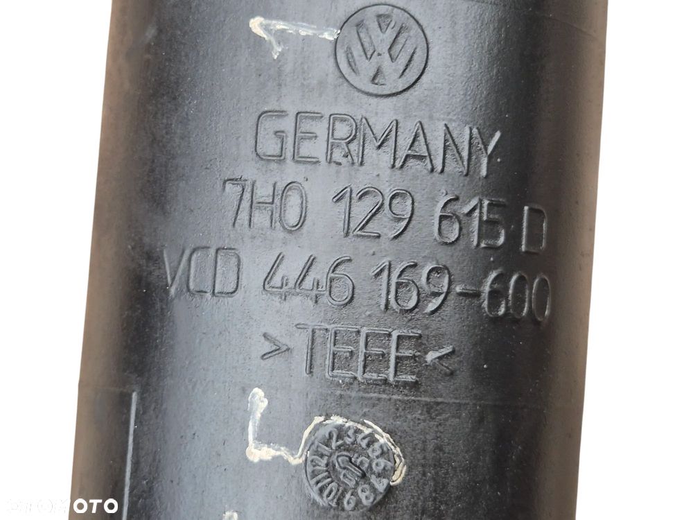 RURA PRZEWÓD DOLOT POWIETRZA VW TRANSPORTER T5 1.9TDI 7H0129615D - 9