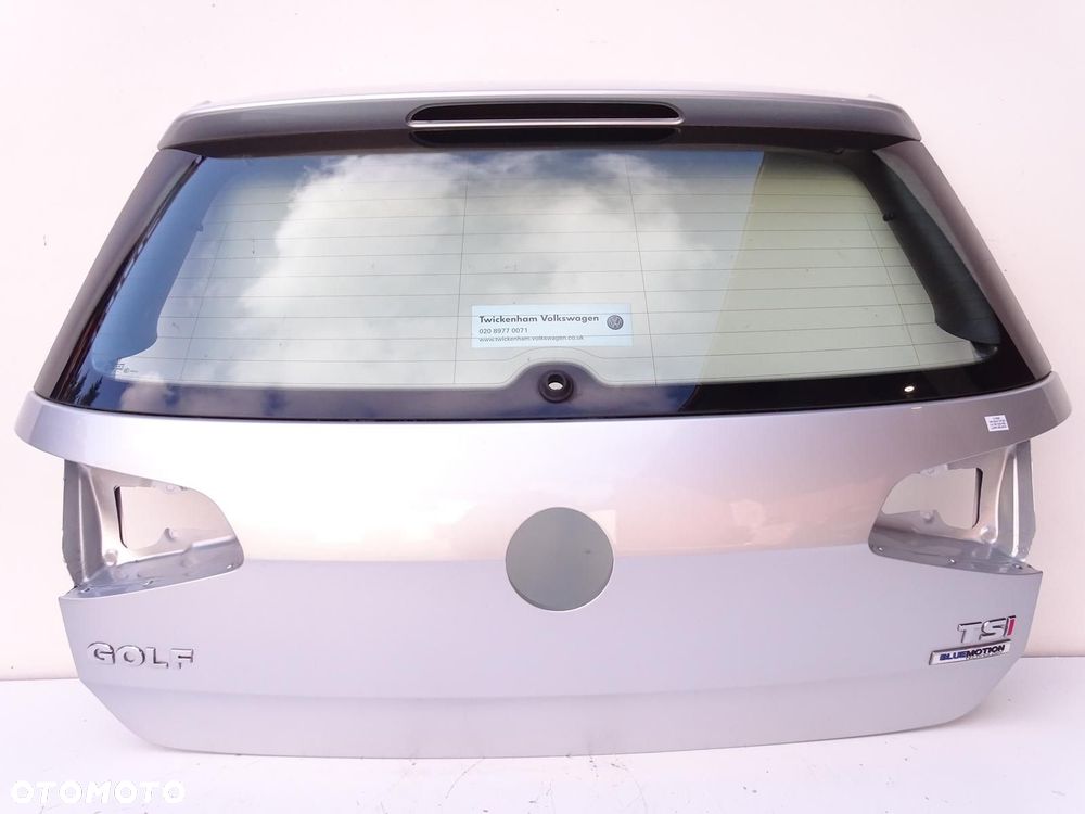 KLAPA TYŁ TYLNA BAGAŻNIKA + SZYBA LA7W VW GOLF VII 5D HB 12-20r - 2