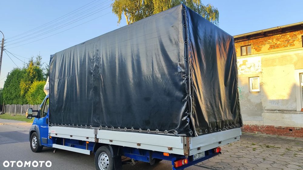 paka skrzynia plandeka 5,0x2,35cm (po zewnętrznej) BURTY ALU do Ducato III max  BOXER JUMPER 06-22, ŁADNY STAN - 2