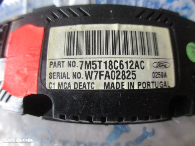 Comando Sofagem 7M5T18C612AC FORD FOCUS C MAX 2007 1.8TDCI 115CV 5P CINZA ORIGINAL - 3