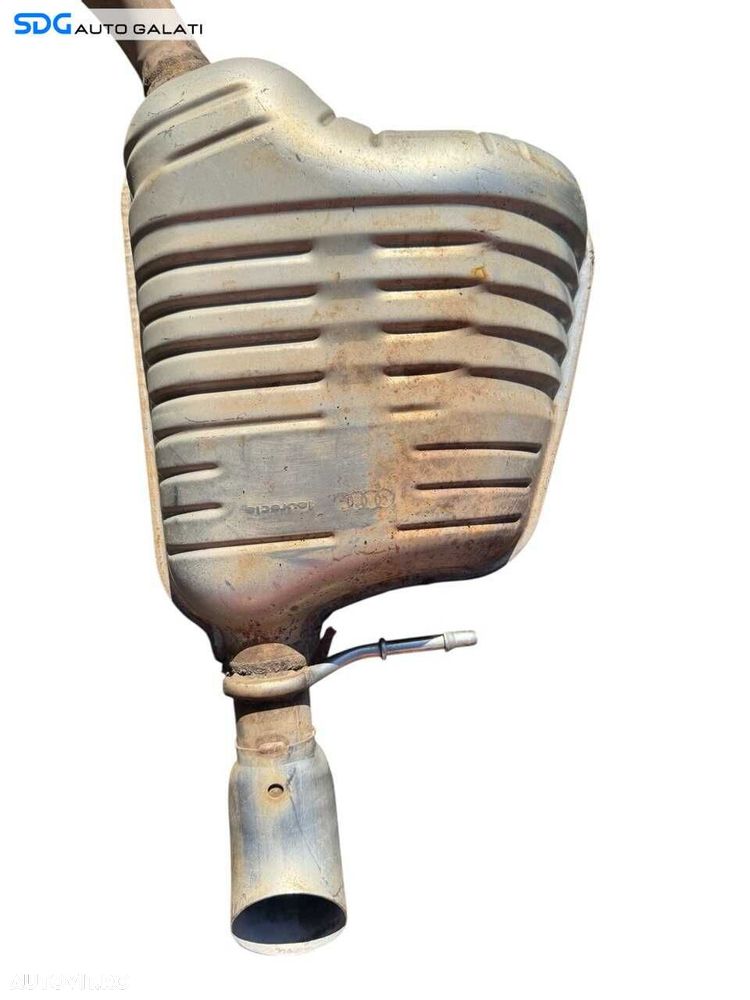 Ansamblu Complet Evacuare Toba Tobe Teava Esapament FInala Audi A6 C6 4F 3.0 Diesel 2004 - 2011 Cod 4F0253611AA 4F0253612AA [LC2175] - 3