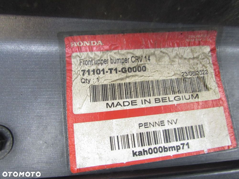 HONDA CR-V CRV IV 12-15 ZDERZAK PRZOD B570M - 12