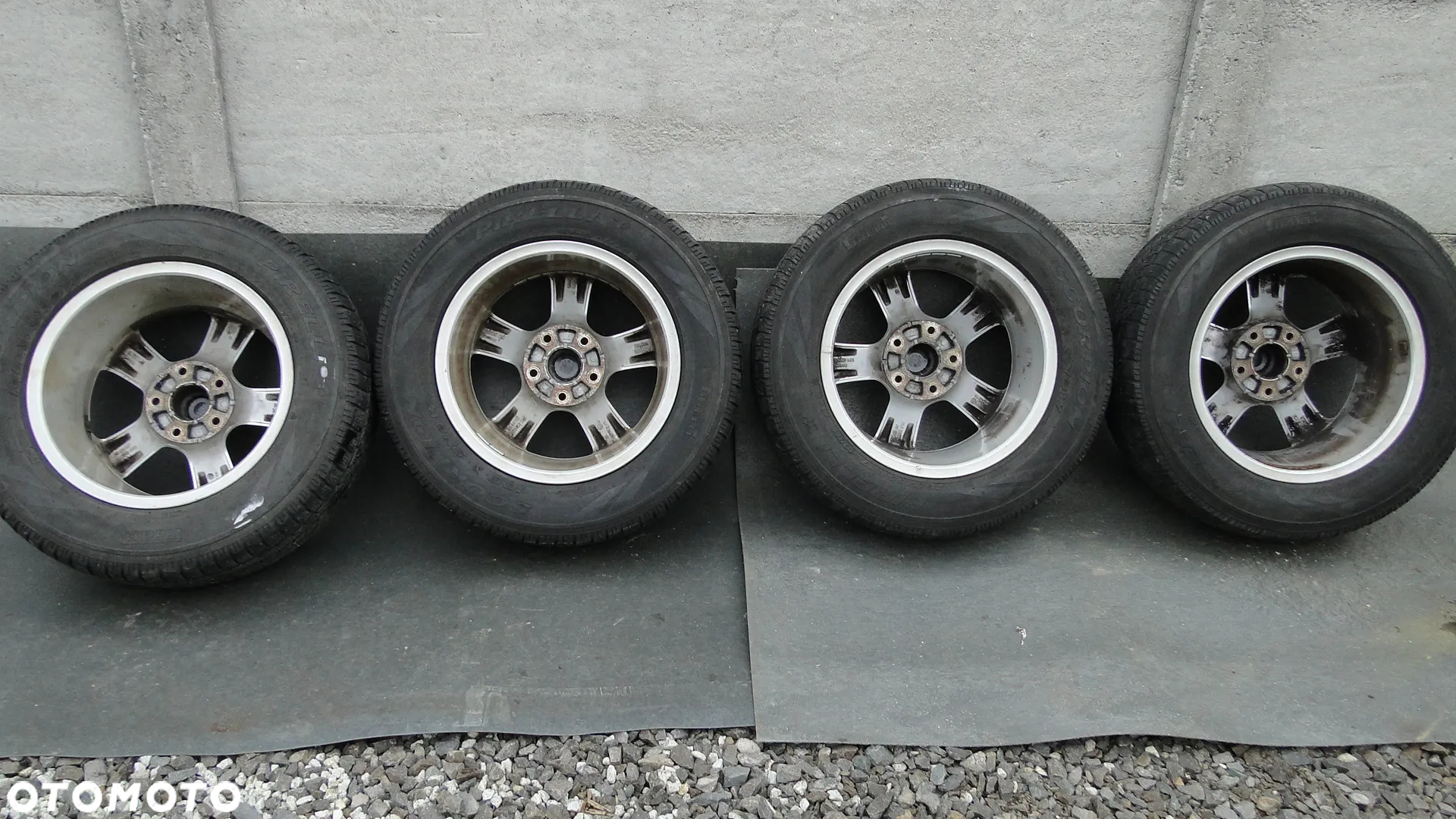 VW TOUAREG FELGA FELGI ALUMINIOWE OPONY 7,5x17 ET50 - 13