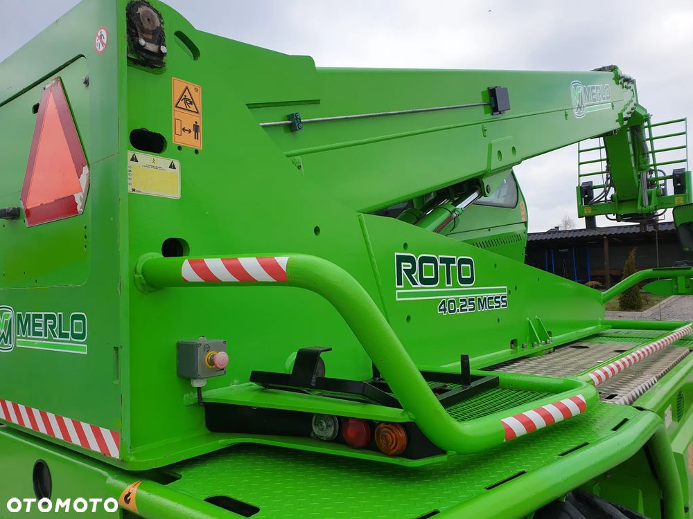 Merlo ROTO 40.25 TYLKO 5797MTG WIDŁY/WCIĄGARKA/PILOT SPROWADZONA SUPER STAN - 7