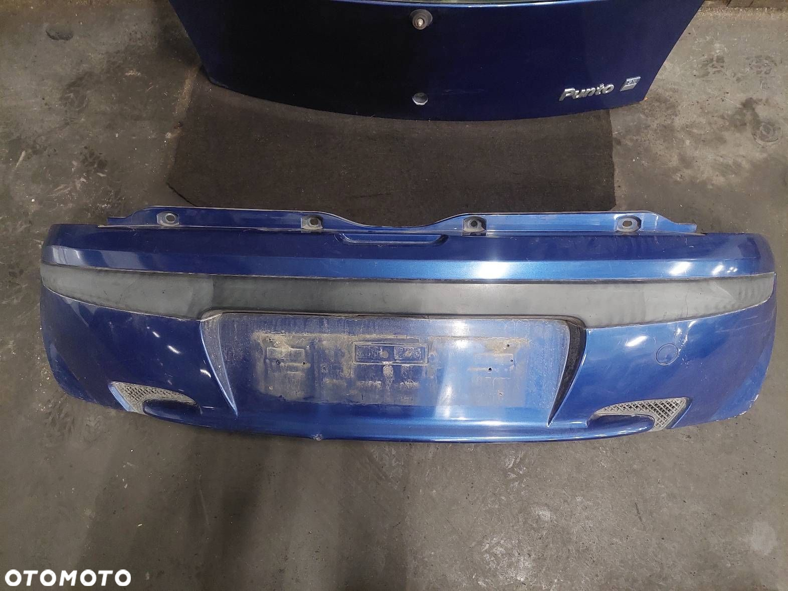 KOMPLETNY TYŁ KLAPA BAGAŻNIKA ZDERZAK TYŁ SX FIAT PUNTO II - 4