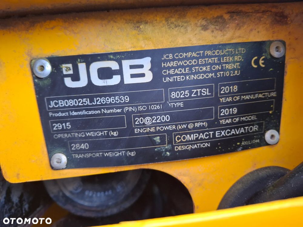JCB 8025 - 2