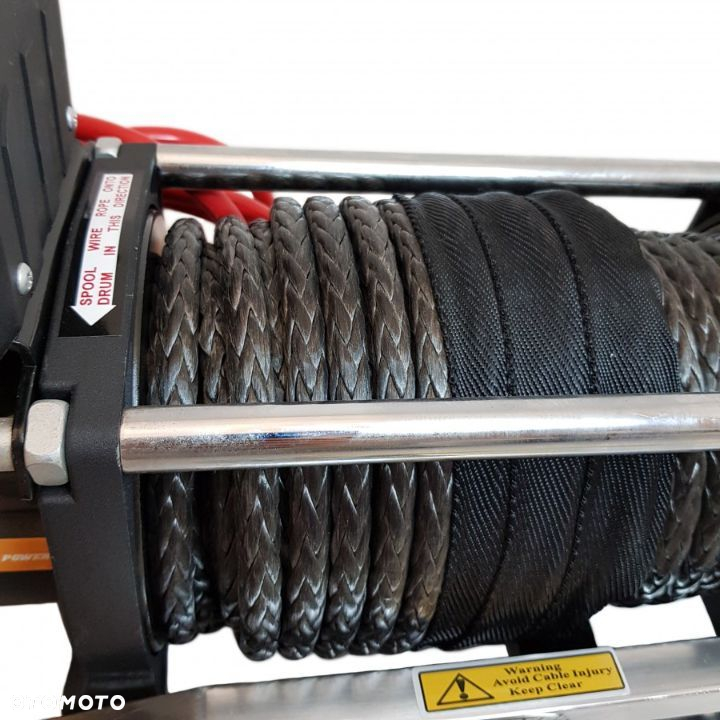 Wyciągarka elektryczna Kangaroowinch K9500 Speed 12V Z Liną Syntetyczną - 3