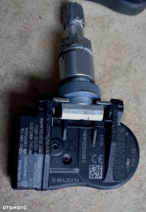 CZUJNIKI CIŚNIENIA OPON TPMS Opony Koła Kół Czujnik NISSAN RENAULT BMW MERCEDES OPEL FORD MAZDA TOYOTA - 6