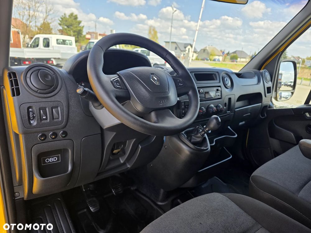 Renault MASTER 2,3 DCI 145 KONNA DOKA BRYGADÓWKA 7 OSOBOWA KLIMA WEBASTO SKRZYNIA 3,4M 150T/KM PRZEBIEGU GWARANCJA BLIŻNIAKI DO 3,5T - 13