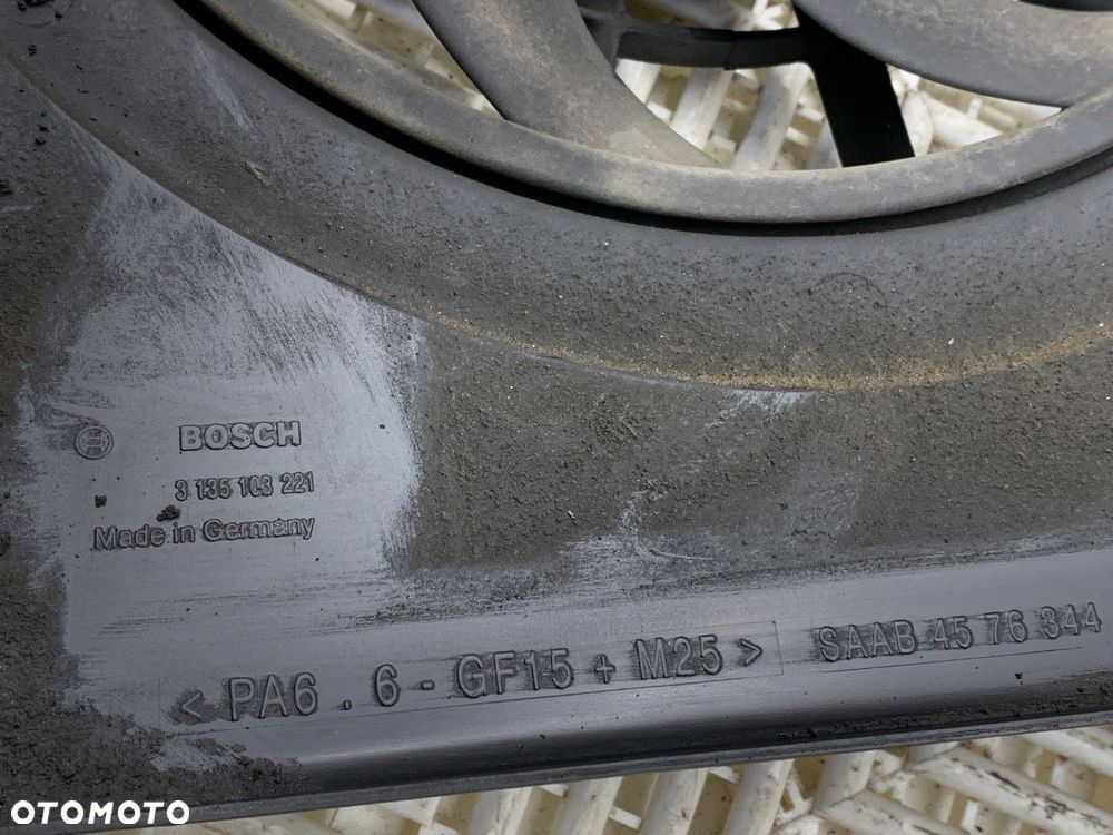 WENTYLATOR CHŁODNICY - 83.00 PLN - SAAB 9-5 Kombi (YS3E) 1998 - 2009 3.0 TiD 130 kW [177 KM] olej - 3