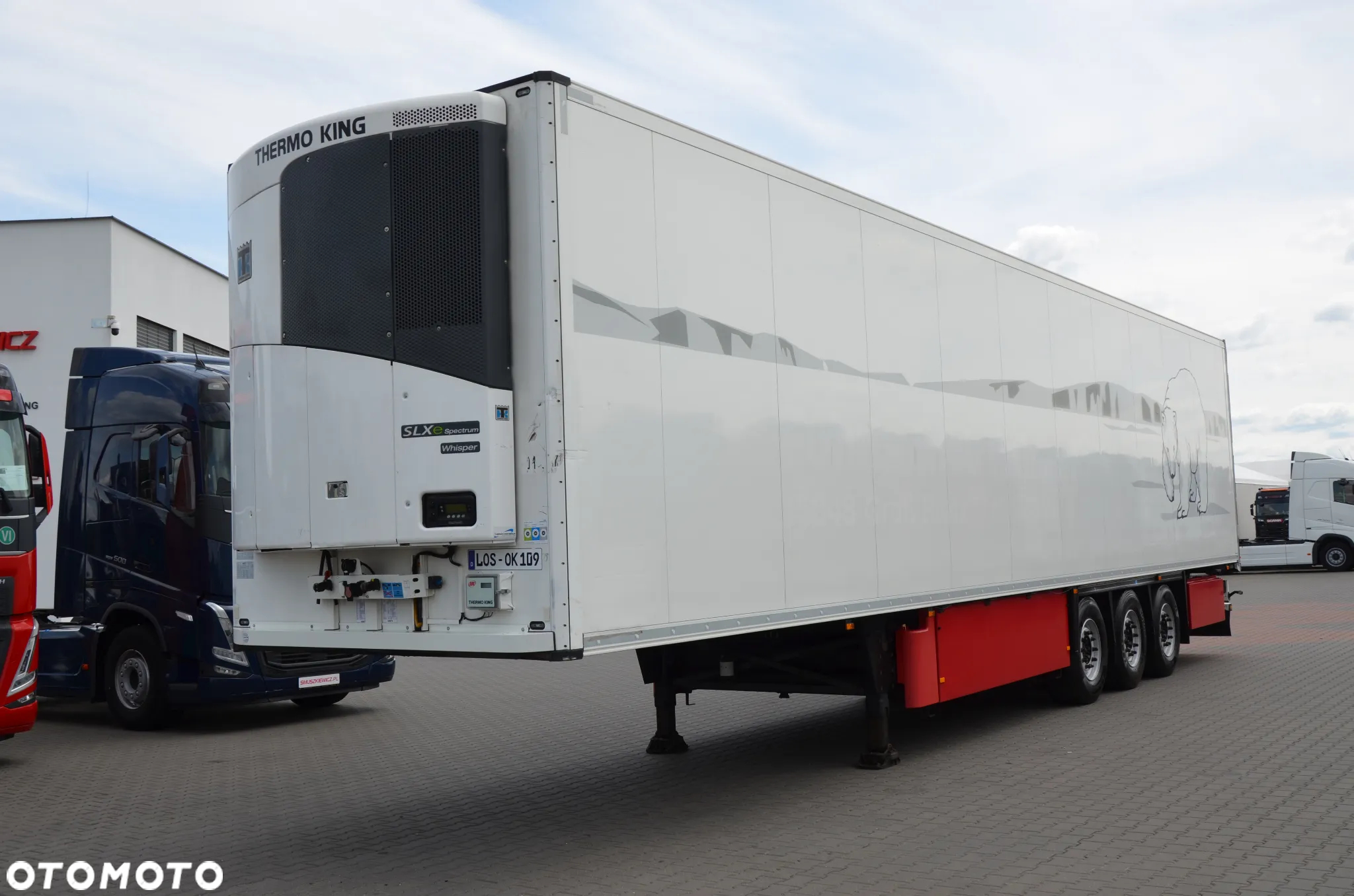 Schmitz Cargobull CHŁODNIA MULTITEMP DOPPELSTOCK 10840mth OŚ POD. KOSZ PAL. DRUKARKA DE 7677 - 2