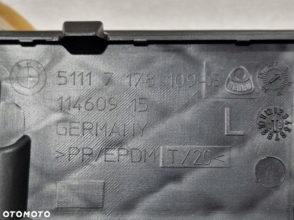 KRATKA ZDERZAKA LEWY PRZÓD BMW E60 E61 - 3