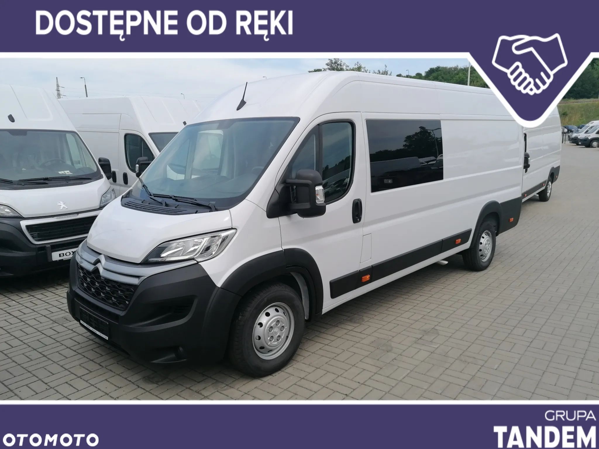 Peugeot BOXER FURGON L4H2 BRYGADOWY 7miejsc 2.2 HDI 140KM - 1