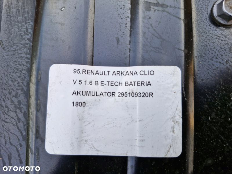RENAULT ARKANA CLIO V 5 1.6 B E-TECH BATERIA AKUMULATOR 295109320R - 8