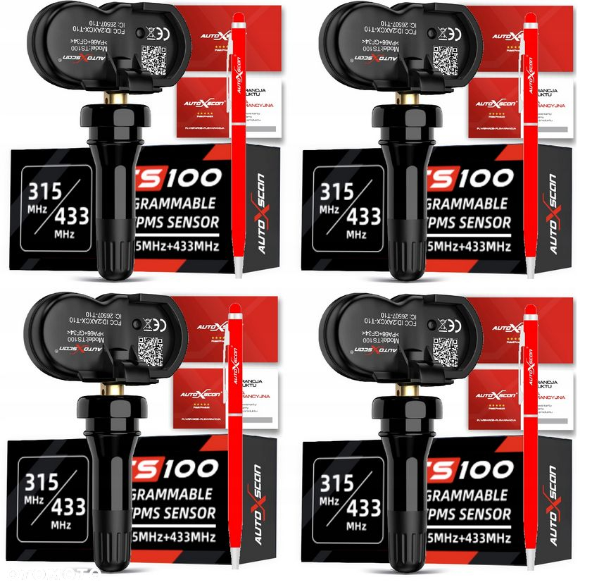 TESTER DIAGNOSTYCZNY RS910 PRO TS CZUJNIKI TPMS x4 - 12