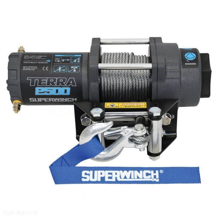 Wyciągarka Elektryczna Superwinch Nowa Terra 2500 12V - 1