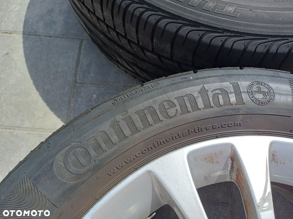 FELGI Z OPONAMI KOŁA ALUMINIOWE FIAT ALFA LANCIA R16 4X98 ET45 58,1 mm OPONY CONTINENTAL R17 195/55 R16 LATO NR32 - 7