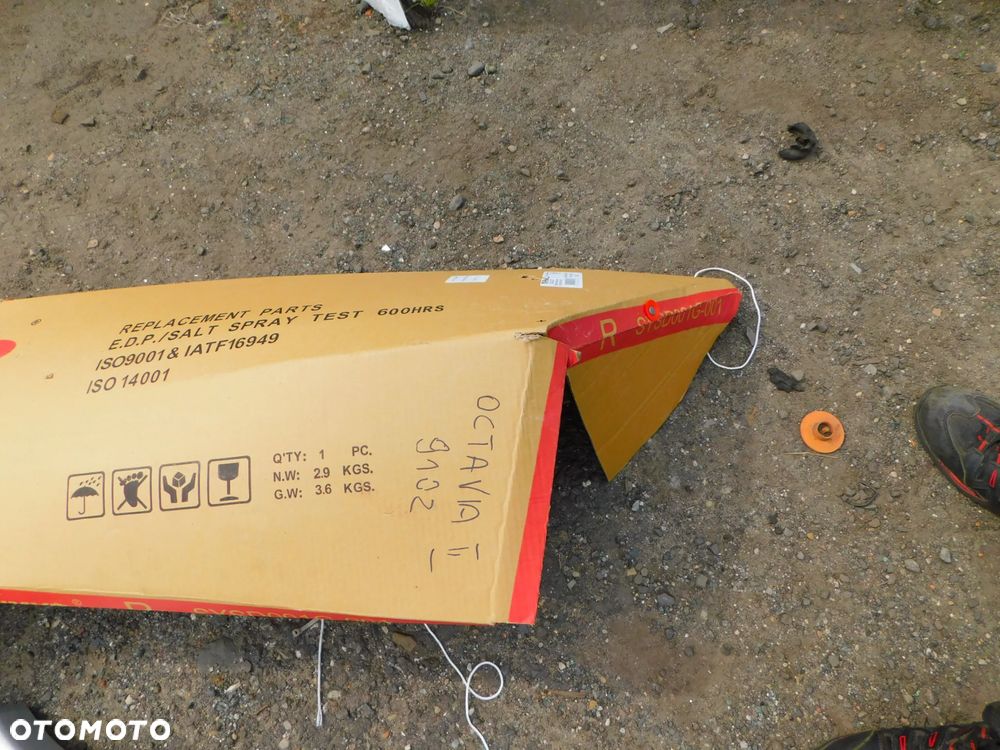 skoda octavia II błotnik lewy kolor 9102 -nowy WYSYŁKA - 4