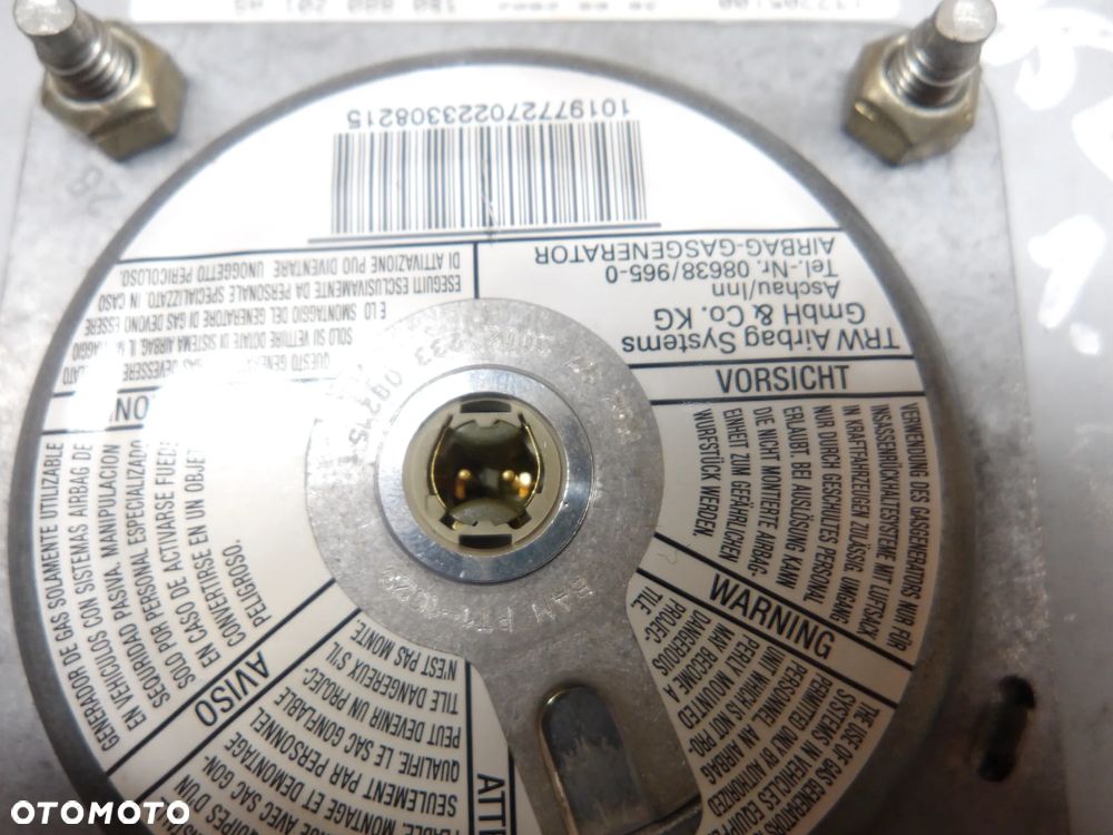 PASSAT B5 FL SEDAN 1.9TDI PODUSZKA AIRBAG KIEROWCY 3B0880201AS - 3