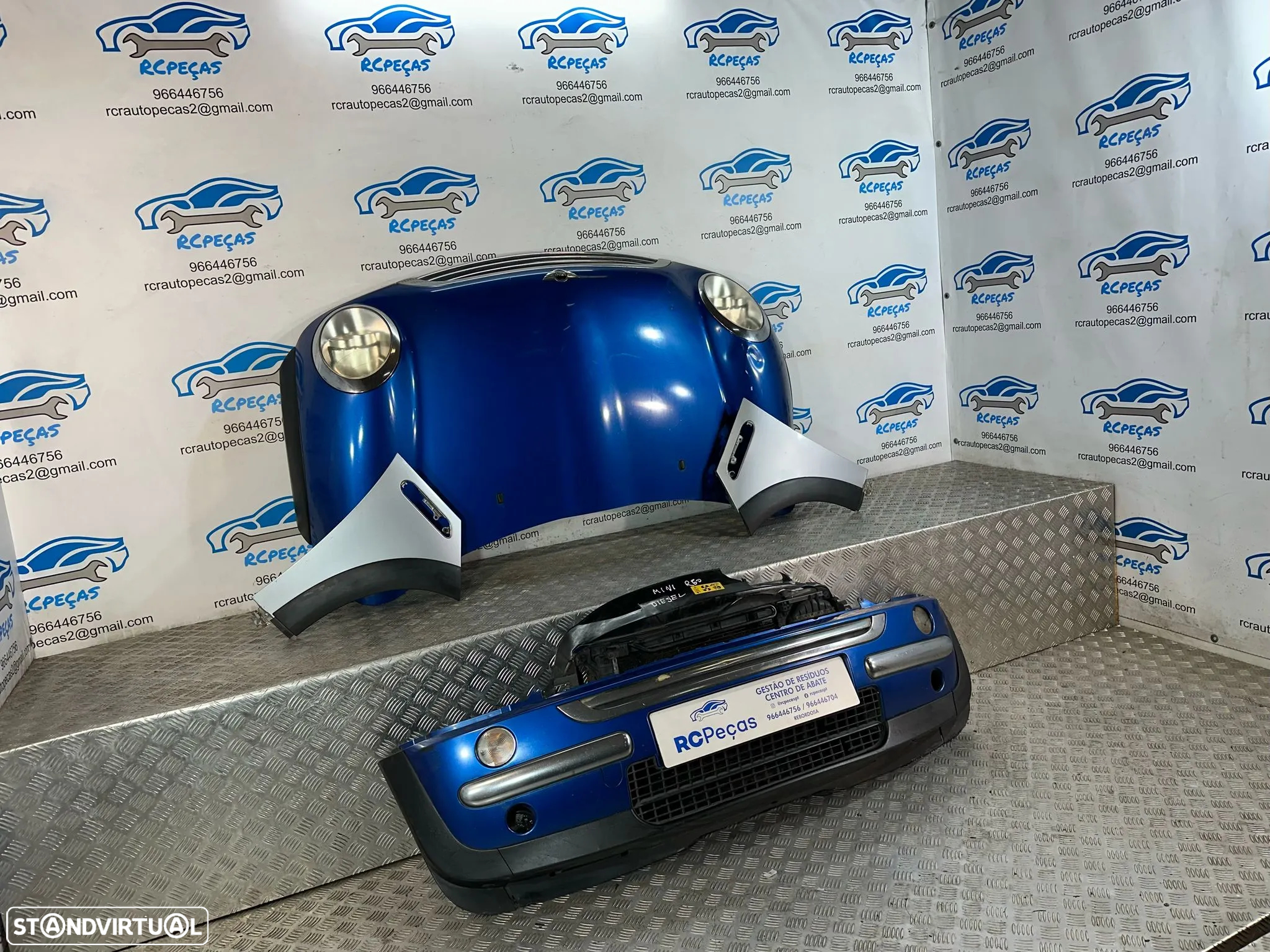 .Frente Completa Original Mini Cooper One S D R50 R52 Cabrio R53 2000 a 2008 - 3