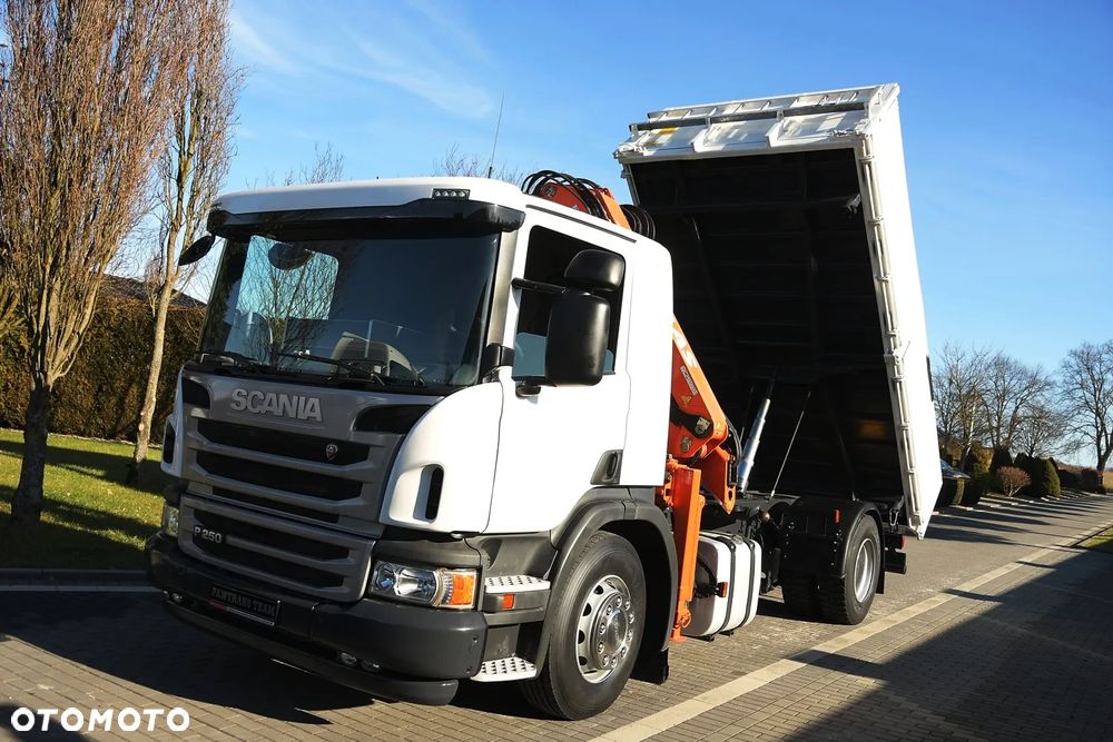 Scania P 250///* 2015///* PRZEB. JEDYNE 298TYŚ KM///* 18000KG///* HDS///* 3 STRONNY WYWROT//* /WAGA///* STAN BARDZO DOBRY - 31