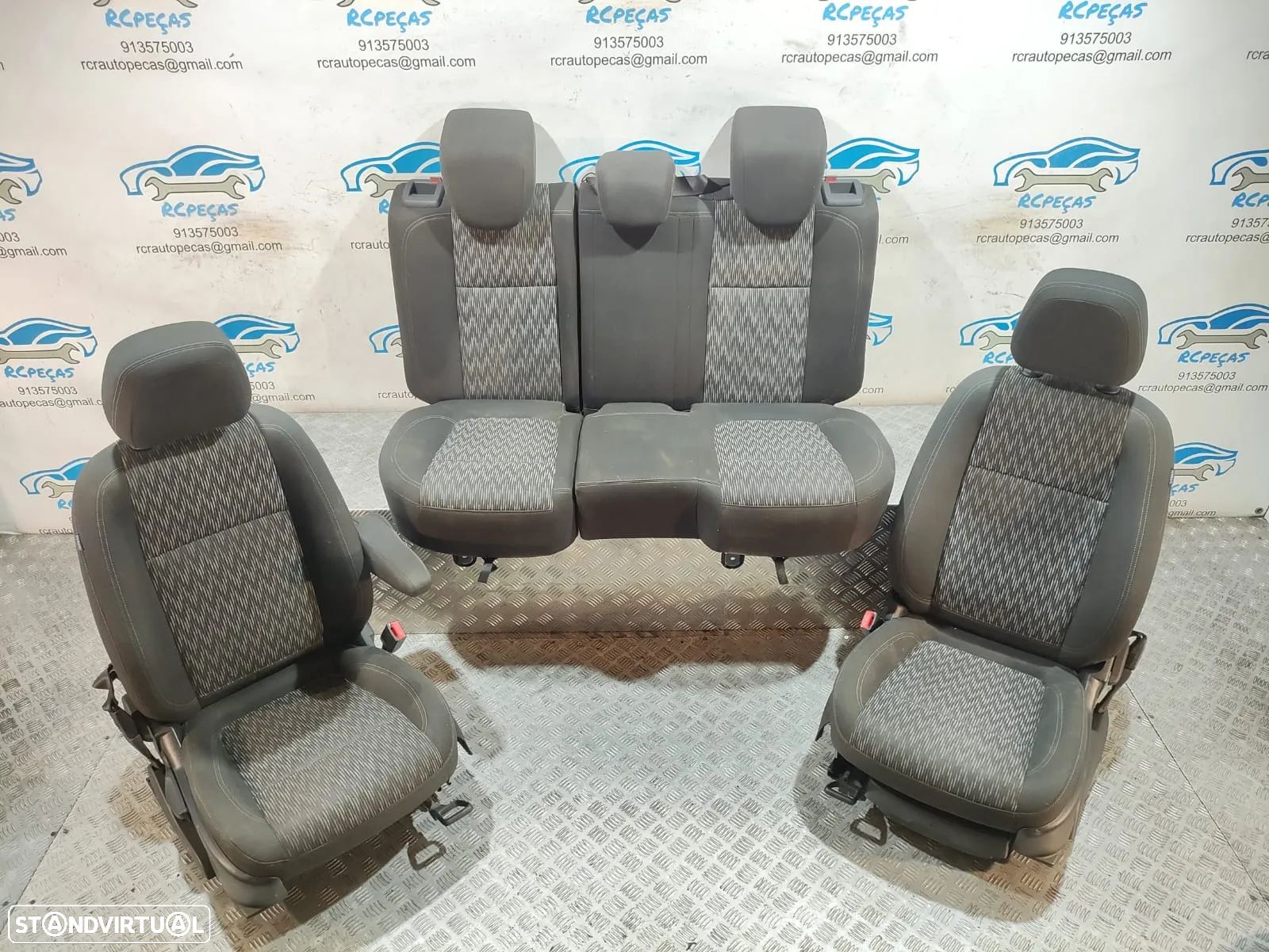 Conjunto bancos Tecido Opel Mokka J13 - 12