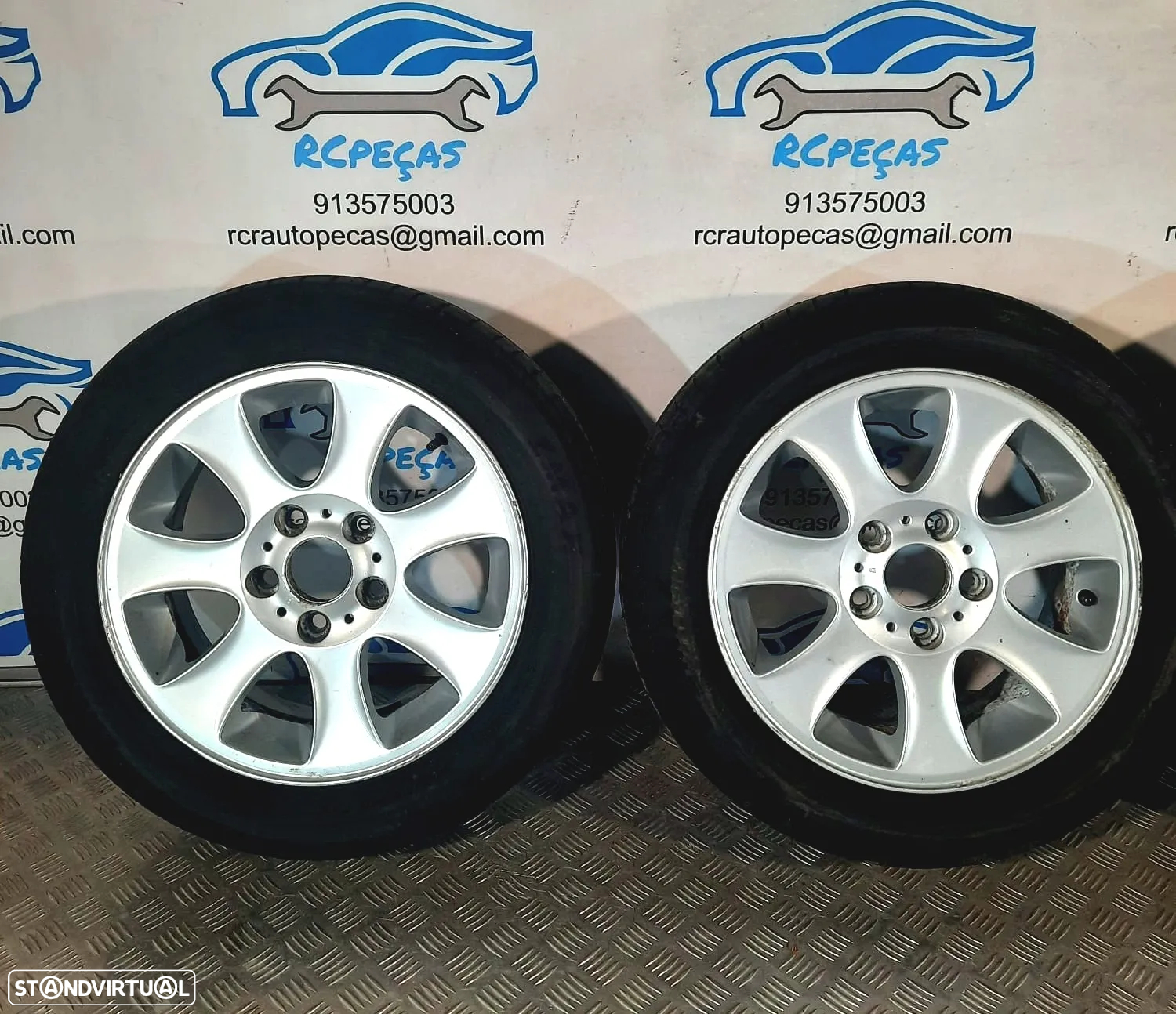 Conjunto Jantes 16 Originais Ronal BMW 7J ET44 5x120 6769402 - 3