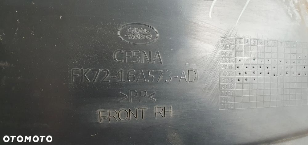 Nadkole prawy przód przednie prawe Land Rover Discovery Sport L550 - 8