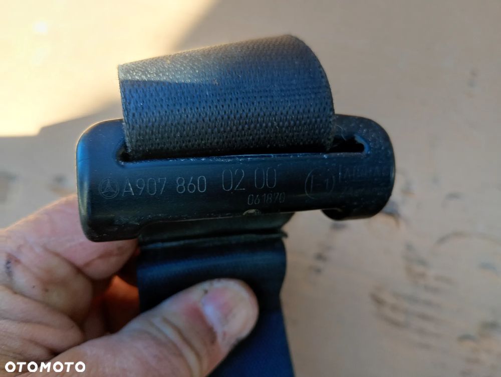 Prawy pas bezpieczeństwa Mercedes eSprinter Panel Van W910 A9078600200 - 3