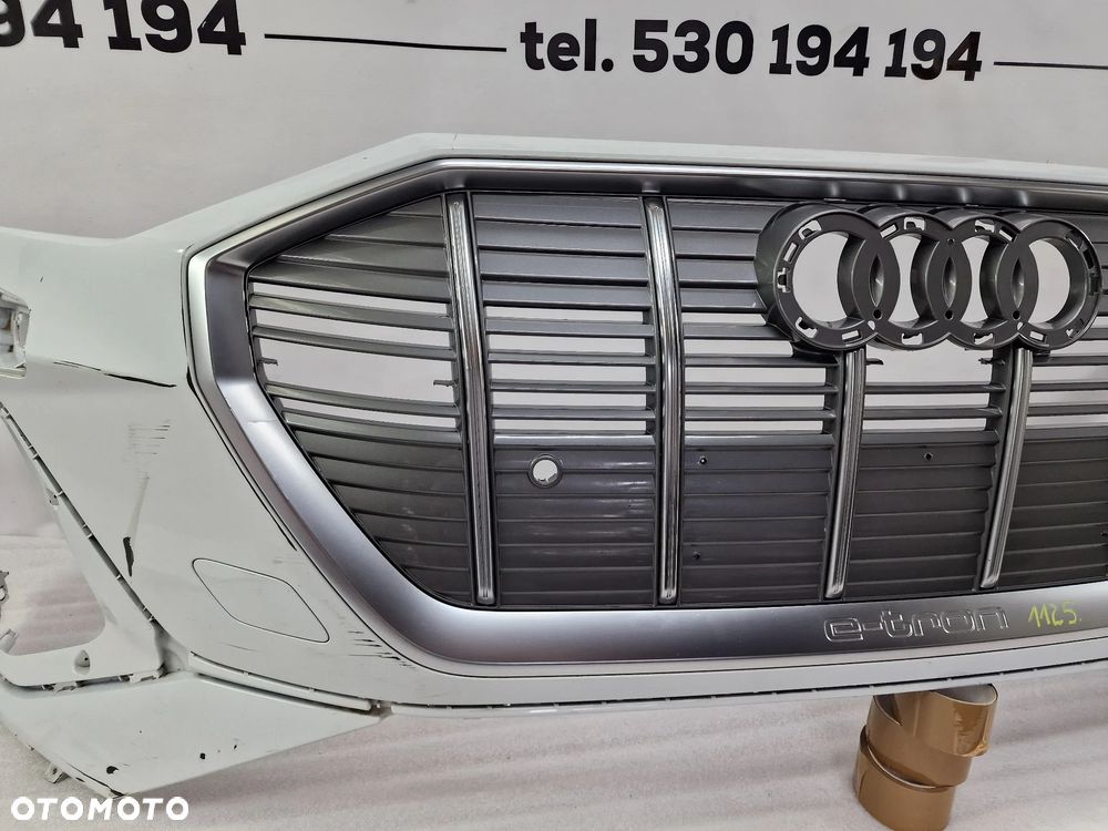 AUDI E-TRON 4KE S-LINE ZDERZAK PRZEDNI PRZÓD NA SPRYSKI + 6X PDC , NR 4KE807437C / 4KE807437D , NR AUKCJI NZ1124 (NZ1125) - 11