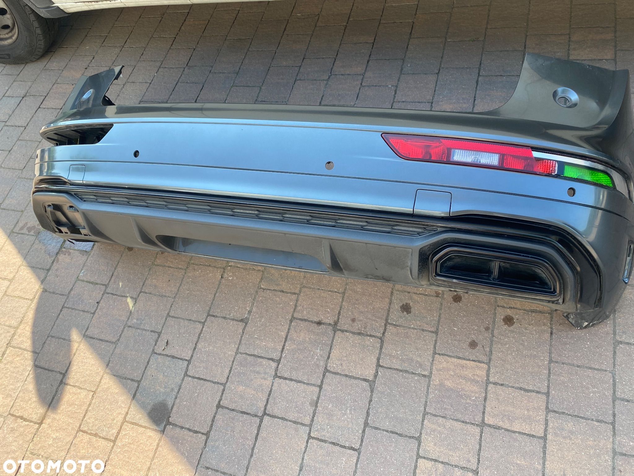 AUDI Q5 80A LIFT S-LINE ZDERZAK TYL LZ7S BD ORG - 1