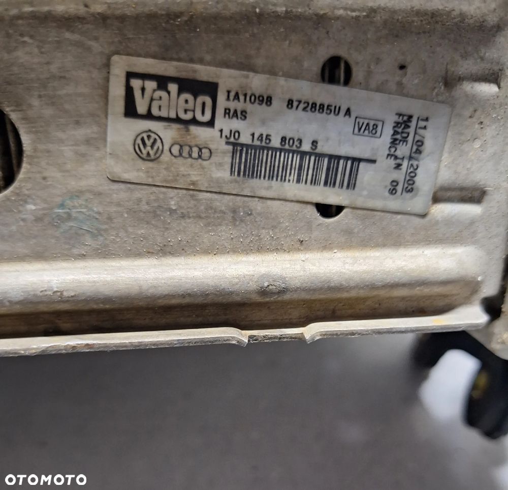 INTERCOOLER CHŁODNICA 1J0145803S VW GOLF IV, OCTAVIA I 1.9TDI - 2