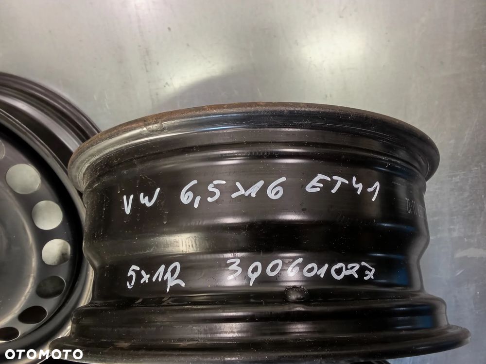 Felgi Vw Passat Golf Tiguan Touran T-Roc Letta Caddy 6,5Jx16 et41 5x112 - 5