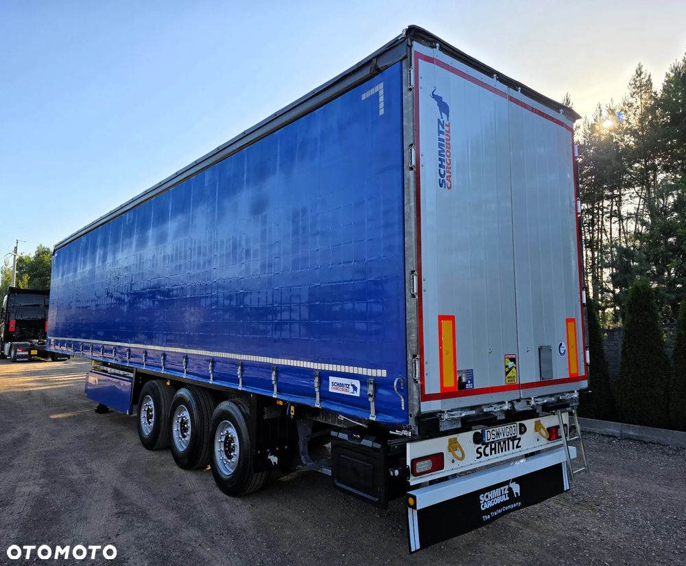 Schmitz Cargobull Standard* 2 osie pod.* Dach pod.* Paleciara* Opony 80%! - 8