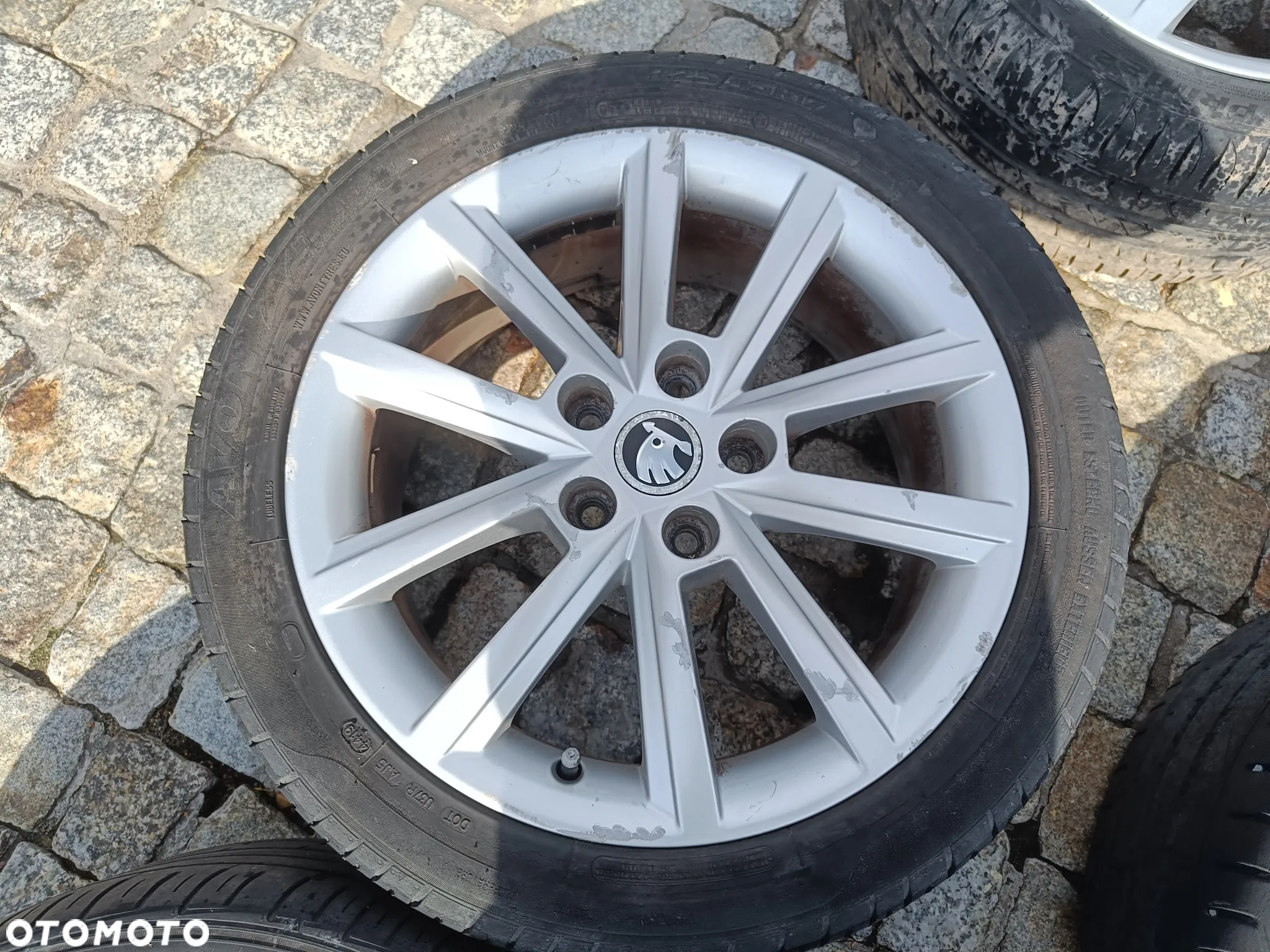 Felgi Aluminiowe 17 Skoda Octavia 3 5x112 ET49 5E0601025E Koła VW Seat Audi - 7