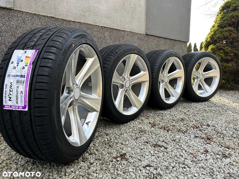 Koła letnie 18 5x120 BMW E60 E61 Styling 128 przód tył 8.5" 9.5" - 2