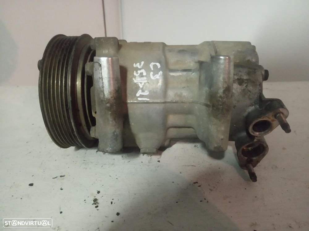 COMPRESSOR AR CONDICIONADO CITROEN C3 I 2007 -9655191680 - 2
