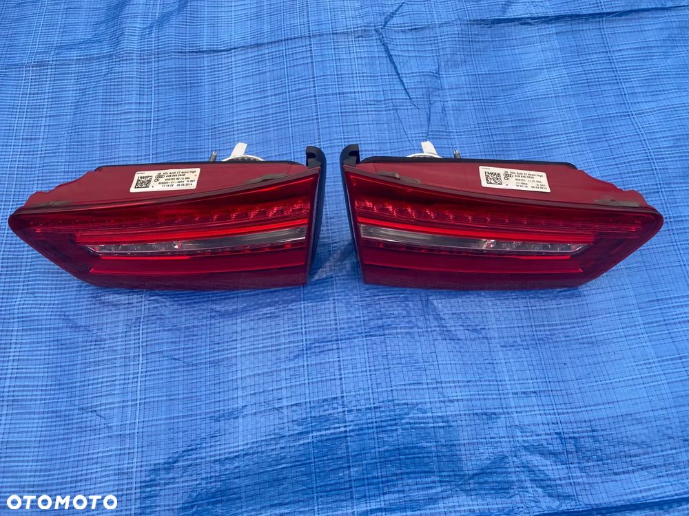 LAMPY LAMPA TYŁ TYLNE EUROPA AUDI A6 C7 AVANT KOMBI LED LEDY 4G9945094B; 4G9945093B  ORYGINAŁ - 5