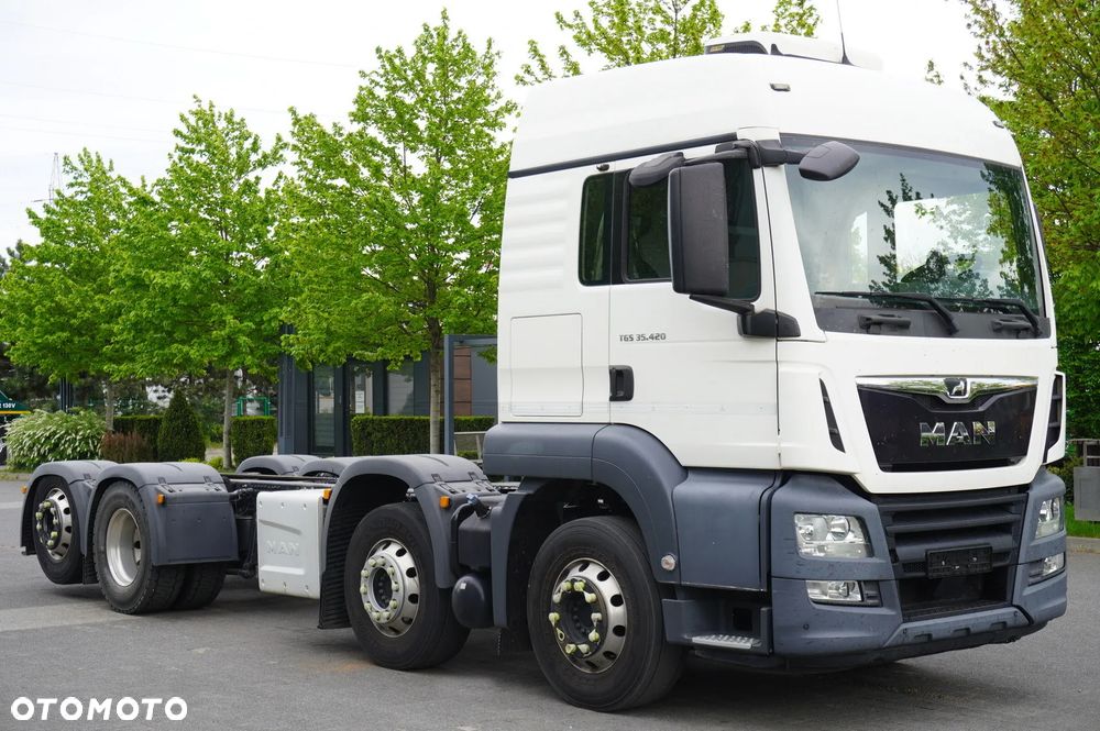 MAN TGS 35.420 8×2 / Rama 6,4 m / 3 osie skrętne / ADR AT / 3 szt. - 9