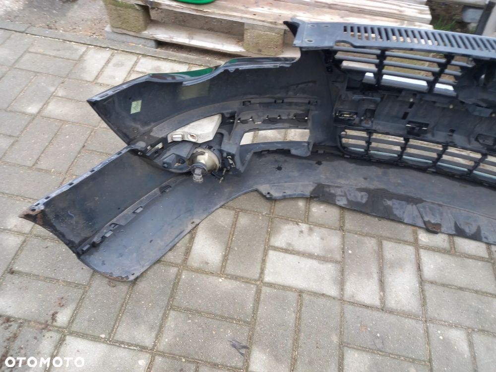 VW PASSAT B6 ZDERZAK PRZEDNI PRZÓD CZARNY - 17