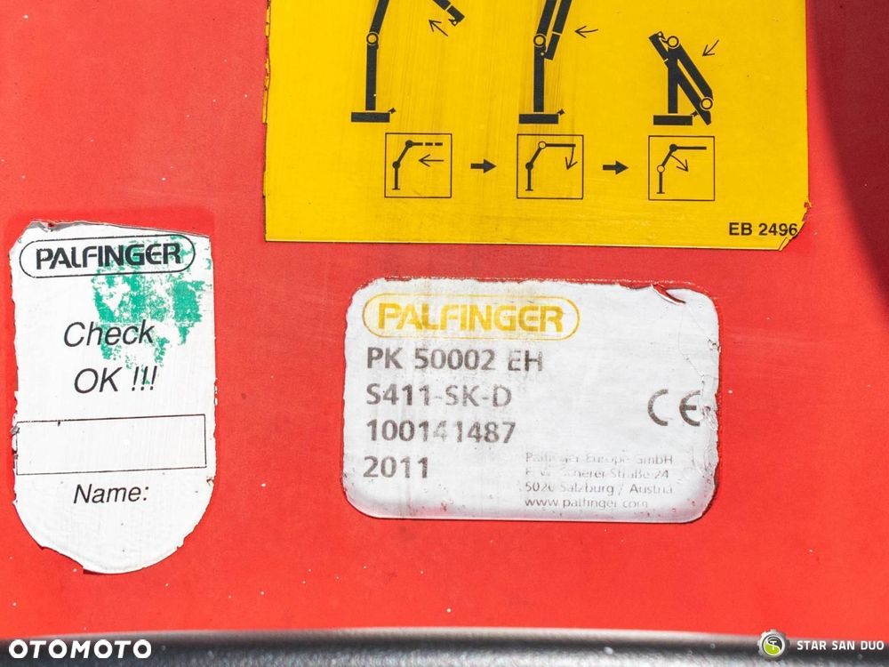 MAN TGS 35.480 8x6 PALFINGER PK 50002 EH HDS Żuraw - 22
