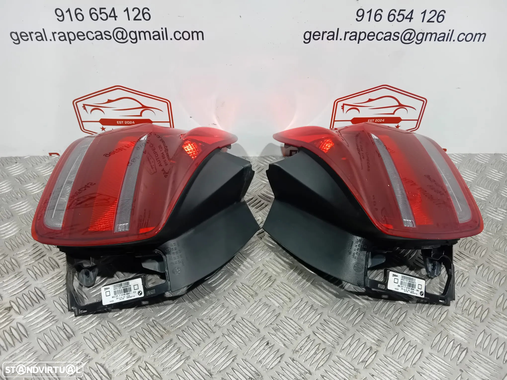 Farolins Bmw Serie 1 F20/F21 Pré Lci Original - 6