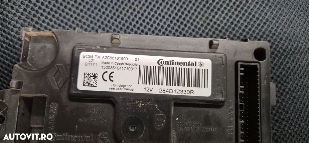 Kit pornire / calculator ECU ceas bord contact + cheie calc confort  Dacia Dokker 1.5 dci diesel E5 - 6