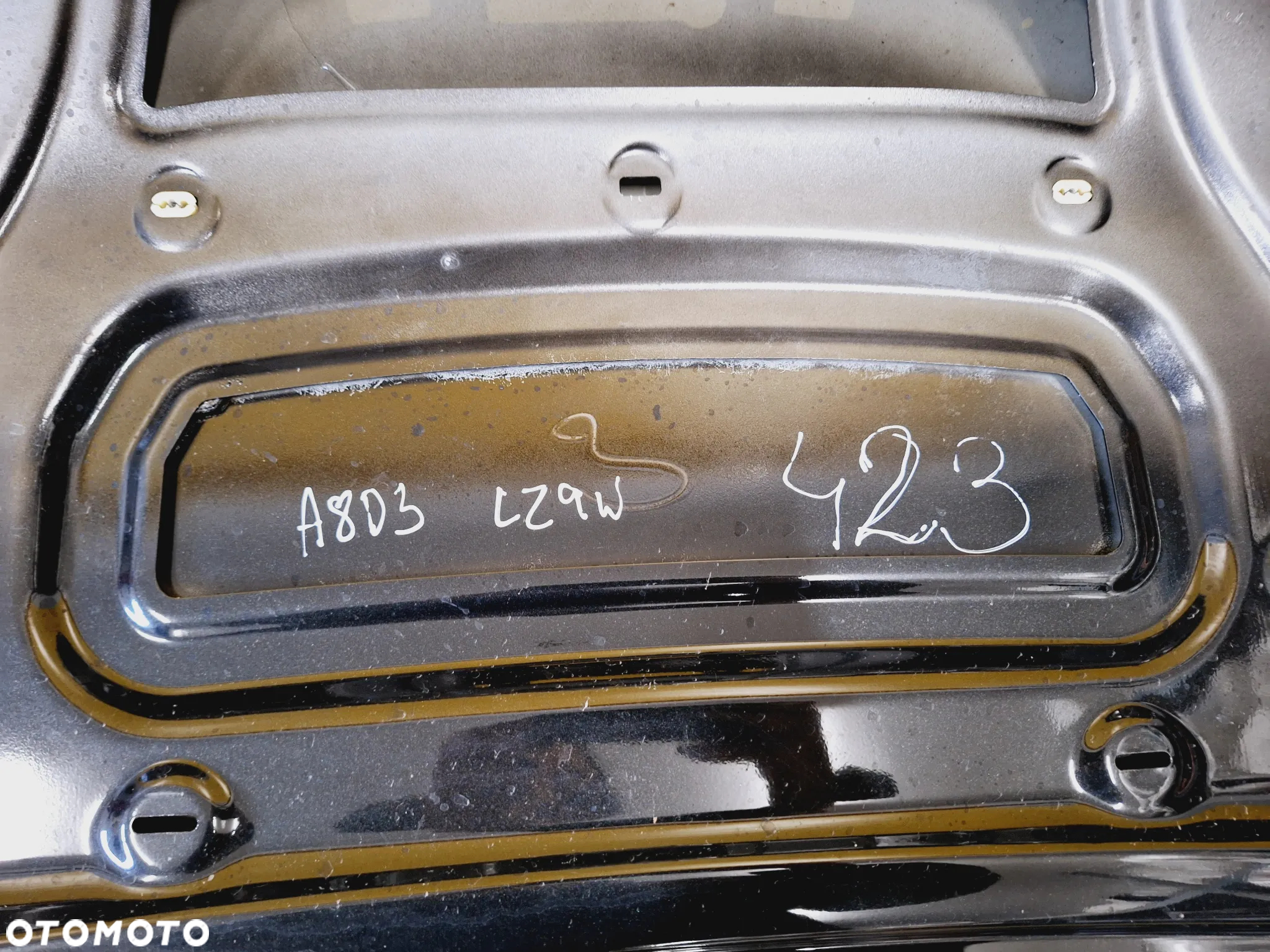 KLAPA TYŁ TYLNA BAGAŻNIKA AUDI A8 D3 SEDAN 02-05 LAK: LZ9W NR423 - 15