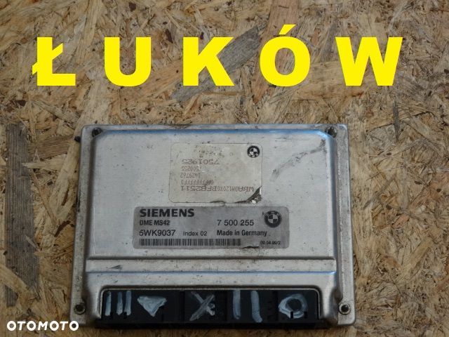 BMW Komputer Sterownik Silnika Siemens 5WK9047 7500255 - 1
