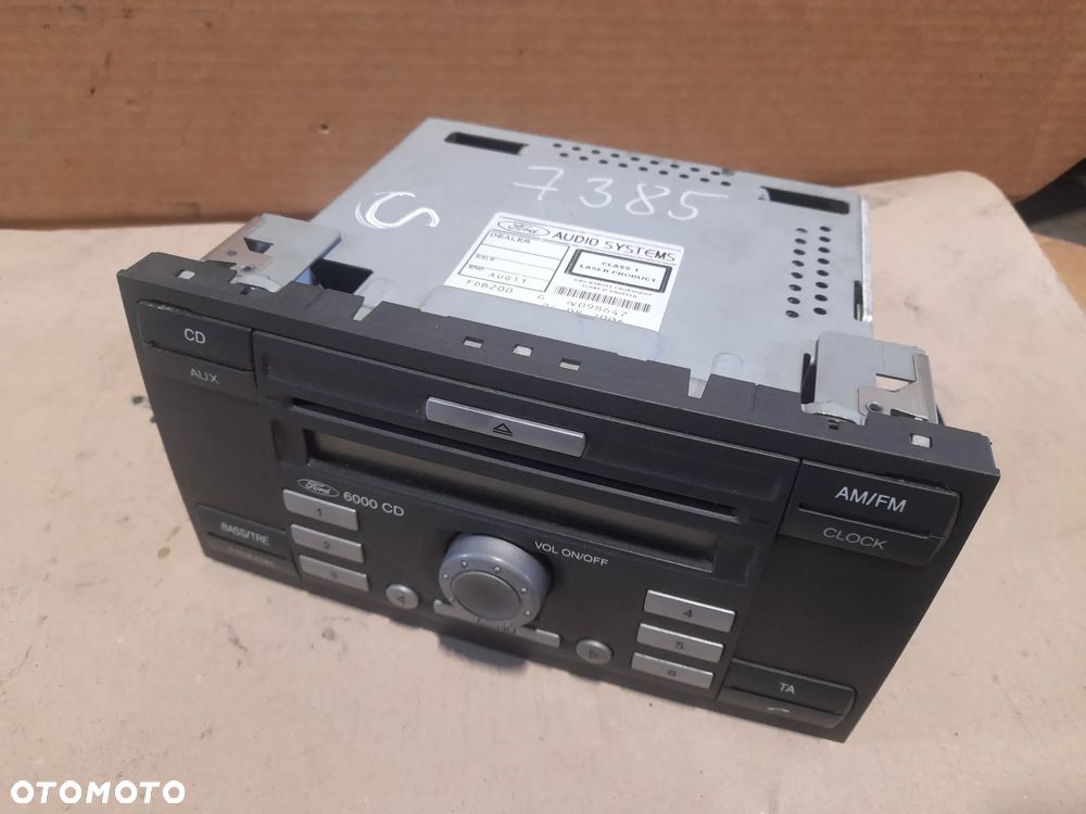 Radio Ford Focus MK2 Ford C-Max z kodem 6S61-18C815-AG - 5